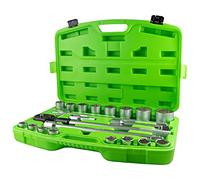 ESTUCHE DE HERRAMIENTAS CON 21 PIEZAS AUTOCLE 3/4" 6 CANTOS