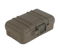 Estuche de Herramientas Impermeable para Acampar, Caja Seca Sellada, Caja de Herramientas de Almacenamiento de ABS para Exteriores, Estuche Seco con Espuma Personalizable(Brown)