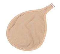 Estuche de Inserciones de Sujetador de Silicona, Bolsillo Protector de Pecho con Gancho, Bolsillo de Algodón para Mama Falsa de Mastectomía, Cubierta de Formas de Mama de Silicona (M)