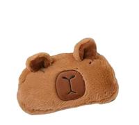 Estuche De Lápices Capibara De Felpa De 1 Pieza, Llavero Capibara De 1 Pieza, Pegatina De Índice De Animales De 1 Pieza, Pegatina De Clasificación De Sellos De Diario.