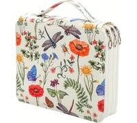 Estuche de lápices de colores, 120 ranuras con cremallera, portalápices, lápices, bolígrafos, rotuladores, para escuela y oficina, con estuche de lápices, gran capacidad