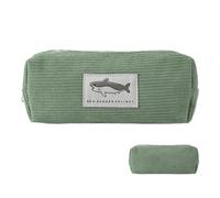 Estuche de Lápices de Tiburón Genérico - Caja de Lápices, Lápices Shar de Gran Capacidad | Versátil para Lápices, Bolsa de Lápices, Marcadores, Bolígrafos, Verde, Se référer au