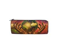 Estuche de lápices Earth in Gods Hands para estudiantes, bolsa de papelería, organizador de almacenamiento de oficina, bolsa de cosméticos para bolígrafos, #228, 21x10.5x5cm