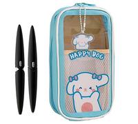 Estuche de lápices estético - Estuche para estudiantes | Monedero, neceser de cosméticos, bolsa organizadora de lápices de gran capacidad, bolsa para lápices, para escuela, adolescentes y niñas, b,