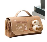 Estuche de lápices genérico Lindo,Estuche escolar Capybara Panda para clase | Organizador de suministros escolares para adolescentes Cumpleaños Navidad, Cyp.phara, Se référer au descriptif, Consulte