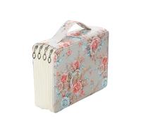 Estuche de lápices grande con 200 compartimentos multifunción con cremallera para adultos y adolescentes, beige, Modern