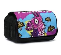 Estuche de Lápices para Juego, Doyomtoy Estuches para Lápices Tema del Alpaca, Organizador Portalapices de Gran Capacidad Portátil para Adolescentes Estudiantes