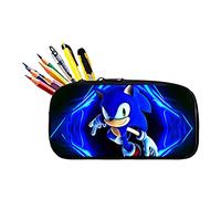 Estuche de Lápices para Niños, Gran Capacidad Bolsa Diseño de Anime, Caja Case de Colores 3D Impresión, Portalapices Organizador Neceser Maquillaje