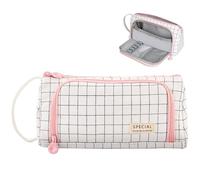 Estuche de lápices,portátil Estuche de lápices,Estuches de Lápices de Gran Capacidad,Bolsa de Papelería,lápiz Organizador de papelería para niña