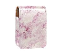 Estuche de lápiz labial personalizado portátil bolsa de maquillaje bolsa de cosméticos soporte lápiz labial organizador de maquillaje abstracto tonos europeos, Varios colores, 9.5x2x7 cm/3.7x0.8x2.7 in