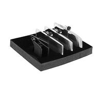 Estuche de Lente de Lupa, 1.5X 2.5X 3.5X Estuche de plástico de Aumento Gafas con Clip Tipo Lupa Lupa, 3 Lentes de Aumento Transparentes