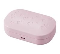 Estuche de limpieza de lentes de contacto, arandela de cuidado de pantalla LCD para lentes de ojos, máquina limpiadora de contactos de viaje, para el hogar, viajes, oficina, vacaciones, viajes