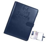 Estuche De Literatura Ministerial - Carpeta Bíblica De Bolsillo, Kit De Almacenamiento De Estudio, Organizador De Predicación Portátil | El Organizador Portátil De La Carpeta De La Biblia