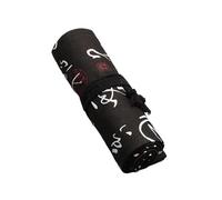 Estuche de lona con 12/24/36/48/72 agujeros para lápices, organizador para estudiantes y artistas, 48 agujeros