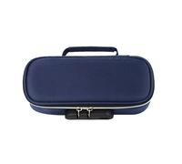 Estuche de lona de alta capacidad con 4 secciones, organizador de bolígrafos portátil, estuche de cosméticos de viaje, estuche escolar, d, Mass Beauty