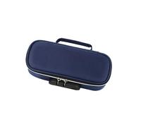 Estuche de lona de gran capacidad con 4 compartimentos para bolígrafos, bolsa multicapa para estudiantes, adolescentes, adultos, niños, estuche con seguridad, d