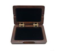 Estuche de madera para cañas de oboe, fagot, Suona, silbato con diseño compacto y características de ventilación que proporcionan una protección fiable y fácil transporte (granate)