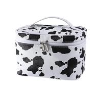 Estuche de maquillaje, bolsa de organización de viaje con estampado de vaca | Organizador de bolsa de maquillaje impermeable, bolsa de viaje de gran capacidad para el cuidado de la piel, champú