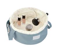 Estuche de maquillaje con cordón - Organizador de maquillaje plegable, estuche de almacenamiento de belleza portátil | Neceser de gran capacidad, bolso de viaje para boda, viaje de negocios, yo