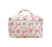 Estuche de maquillaje lindo - Bolsa cosmética para aeronave, bolsa de aseo impermeable para mujer, niña, deporte, senderismo, viajes, vacaciones, viajes, viajes, diario, cumpleaños, uso al aire libre