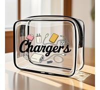 Estuche de Maquillaje para Mujeres y Niñas con Cierre de Cremallera - Organizador de PVC Duradero, Plegable y , Resistente al y Fácil de Limpiar, Ideal para Viajes y Uso Diario