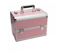 Estuche de Maquillaje Profesional Maletín Organizador Caja Cosmética Neceser con Estructura Rectangular y Asa Resistente Adecuado para Maquilladores Clases Presentaciones, Style to 1