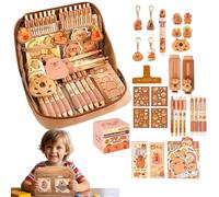 Estuche de Material de Oficina con Diseño de Capibara - Portalápices De Capibara Con 12 Compartimentos,Estuche Amplio Con 12 Compartimentos, Accesorios Decorativos Para Mujeres, Niños, Oficina, Cumple