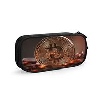 Estuche de metal BTC, gran capacidad, gran capacidad, soporte para bolígrafos, suministros escolares, papelería, organizador de almacenamiento, regalo para escuela secundaria, oficina, estudiante, niña y niño