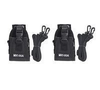 Estuche de Nailon para Radio Bidireccional MSC-20A Walkie-Talkie, Estuche Multifunción Compatible con BaoFeng/Kenwood/Quansheng/Puxing/Wouxun/ICOM/YAESU/Motorola (2 Piezas)