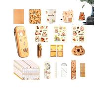 Estuche de papelería | Tema Capybara para recompensas en el aula | Kit de útiles escolares para estudiantes, para niños niñas adolescentes niña hijo familia amigos jardín de infantes cumpleaños