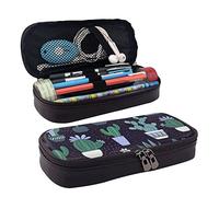 Estuche de piel con estampado de cerebro izquierdo y derecho para la escuela, universidad, estuches para lápices, oficina, organizador para niña y niño A, color, 5.0cm*10.5cm*20.5cm, Estuche para