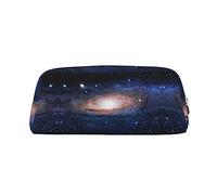 Estuche de piel con estampado de cielo estrellado y universo, elegante para lápices, color, 5.0cm*10.5cm*20.5cm, Estuche para lápices