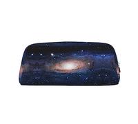 Estuche de piel con estampado de cielo estrellado y universo, elegante para lápices, color, 5.0cm*10.5cm*20.5cm, Estuche para lápices