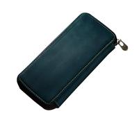 Estuche de piel para bolígrafos con 3 ranuras divididas, estuche rígido portátil para pluma estilográfica