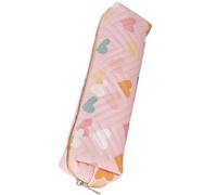 Estuche de piel resistente al agua para lápices, estuche portátil para bolígrafos, organizador para estudiantes, oficina, profesional, estuche portátil para estudiantes, b