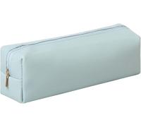 Estuche de piel sintética para lápices, estuche de papelería con cremallera, bolsa de maquillaje, monedero, estuche para gafas, vuelta a la escuela, para adolescentes, estudiantes, niños, niñas