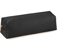 Estuche de piel sintética para lápices, estuche de papelería con cremallera, bolsa de maquillaje, monedero, estuche para gafas, vuelta a la escuela, para adolescentes, estudiantes, niños, niñas