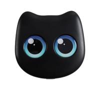 Estuche de pinceles con forma de gato, accesorio cosmético