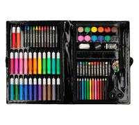 Estuche de pintura liderpapel plastico 86 piezas 34x23x3,2 cm - SX01