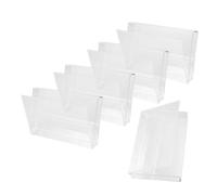 Estuche de plástico transparente para casete vintage (5 unidades)