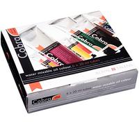 Cobra Juego de prueba de color al óleo para artistas, 6 x 20 ml