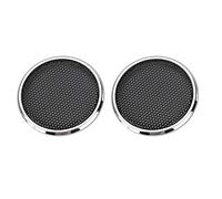 Estuche de Red de Altavoz 2PCS, Cubiertas de Altavoz Bewinner Decoración de Altavoz de Audio de 1 Pulgada Cubierta de Rejilla Protectora Fun