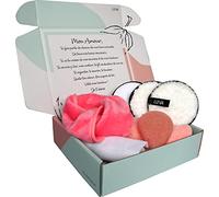 Estuche de regalo para mujer, cuidado de belleza, para regalar a tu amor, con mensaje personalizado, juego de 7 productos originales y útiles, ideal como regalo