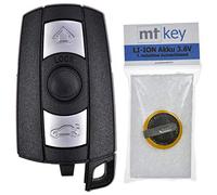 Estuche de Repuesto con Control Remoto para BMW Car Key Radio + Batería Recargable para E87 E81 E90 E71 E53 E64 E64 E84 E89 E92