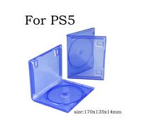 Estuche de repuesto para PS5 (1 unidad) para PS4, PS5, juego de doble disco, repuesto azul, juego Blu-ray, caja