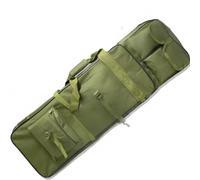 Estuche de Rifle Doble Largo, Mochila de Rifle Suave, 32/37/46 Pulgadas Carabina Bolsa para Caña De Pescar Mochila, para 2 Rifles y Pistolas(Green,32in/81cm)