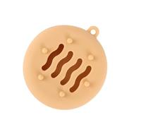 Estuche de silicona para polvos de maquillaje, soporte para esponjas de maquillaje respetuoso con la piel, caja de almacenamiento para esponjas de maquillaje