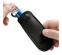 Estuche de soporte para unidad flash - Funda de unidad flash de | Organizador de almacenamiento USB de PU | Keeychain anti-pérdida para estudiantes, profesores, trabajadores, alcance