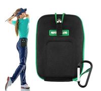 Estuche de telefilitat - Bolsa de Transporte de Golf Dura, Caja de búsqueda de Gama de Amortiguador, Bolsa de EVA con Clip de cinturón de para investigadores diseñados para Uso en Campos de Golf