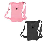 Estuche de transporte con bandolera para botellas de agua Alnicov, paquete de 2, con correas ajustables, de nailon, para senderismo, acampada, caminatas, deportes, gimnasio